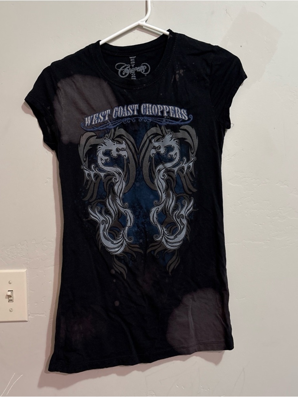 West Coast Choppers Black Graphic Tee